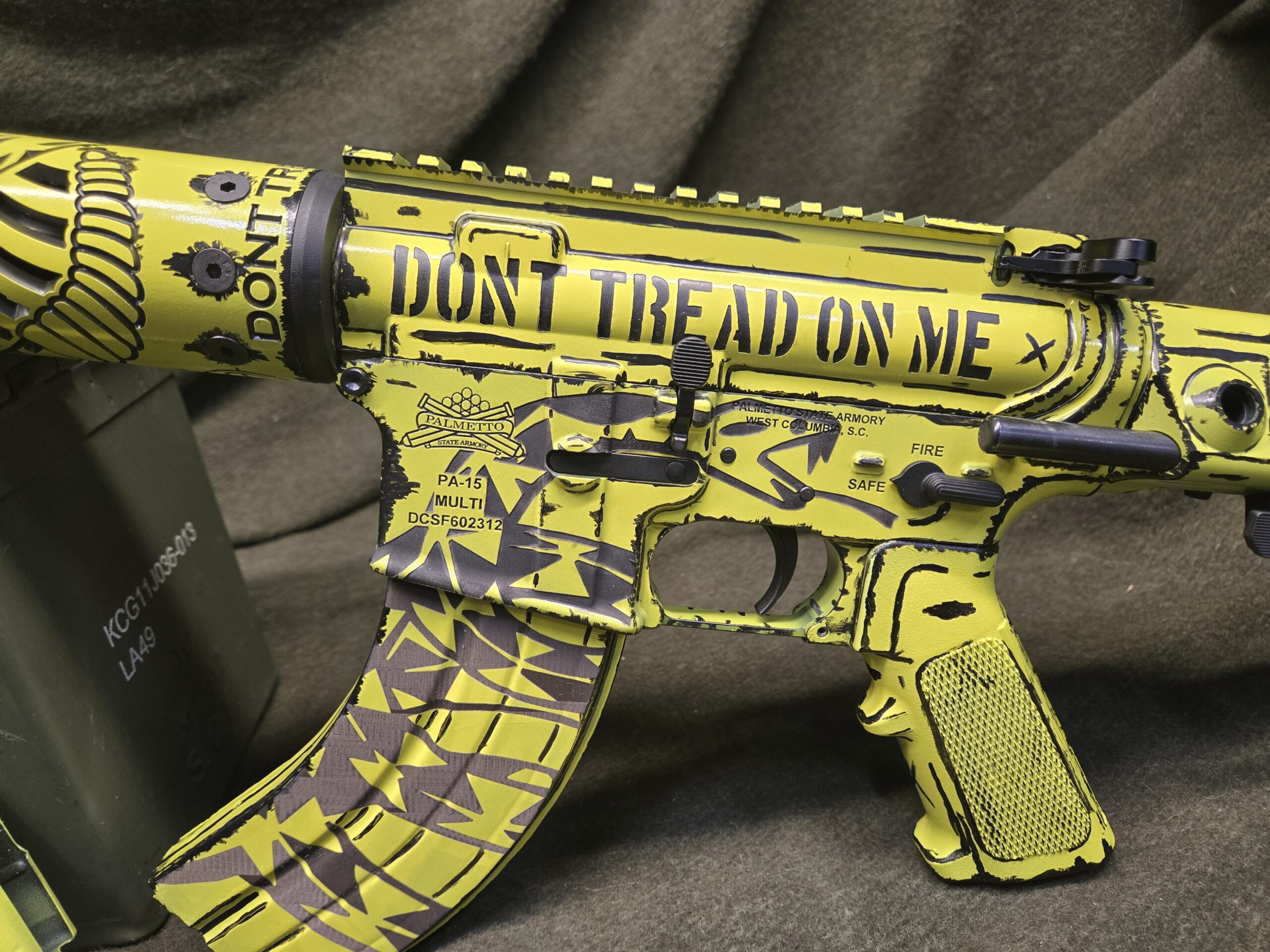 Gadsden "Don't Tread On Me" AR-15 Pistol - Image 3