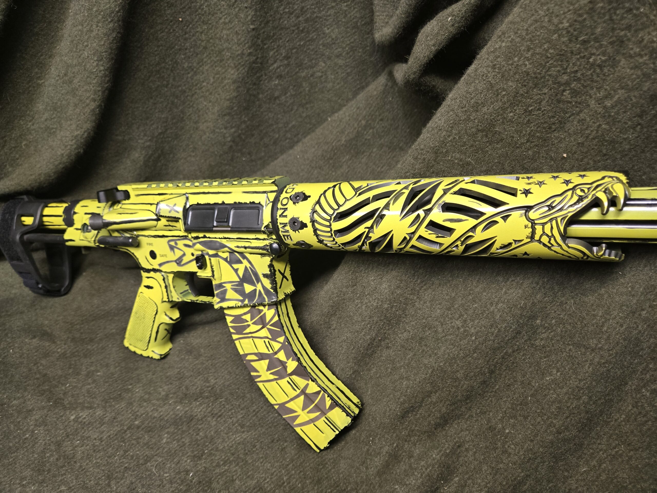 Gadsden "Don't Tread On Me" AR-15 Pistol - Image 5