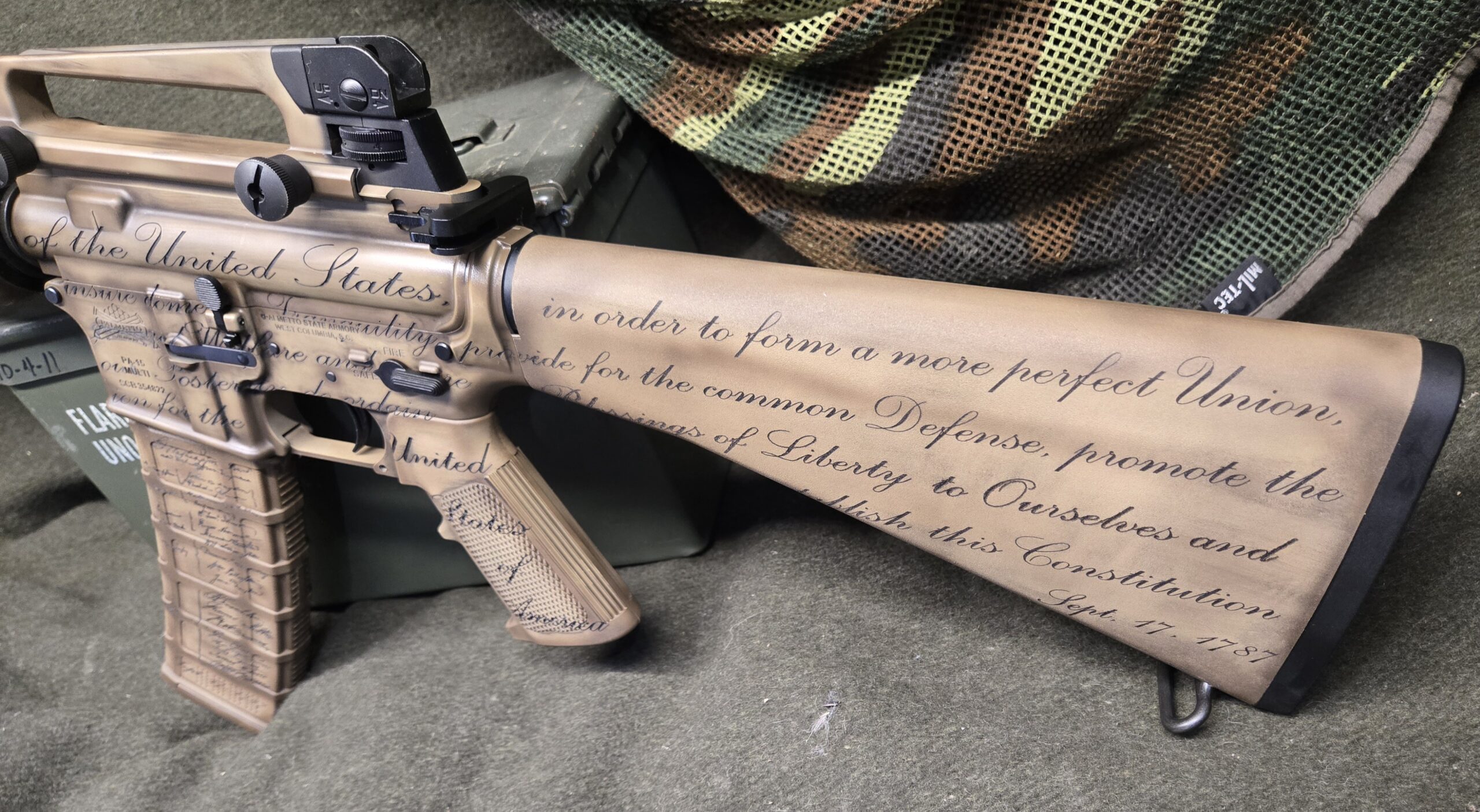 Constitution AR-15 Rifle – 5.56 NATO, 16" Barrel | BRM1776-R - Image 3